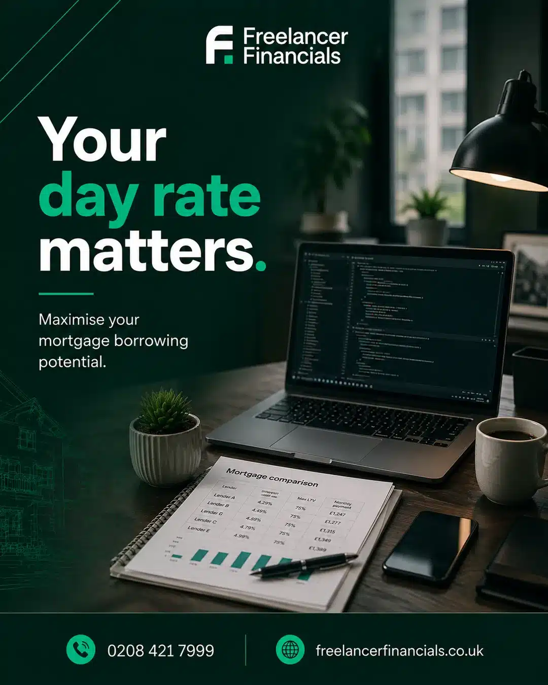 Finance social media post by Step Social